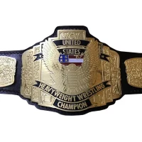 WCW United States Heavyweight Championship Replica Belt – Classic Eagle Edition Gold Plated