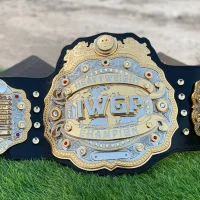 IWGP Heavyweight Championship Replica Belt V4 Gold Plated