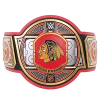 Chicago Blackhawks NHL Championship Belt Replica Gold Plated