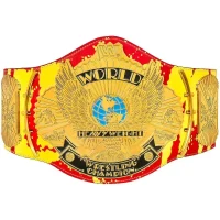 Hulkamania Inspired Championship-Style Gold Plated
