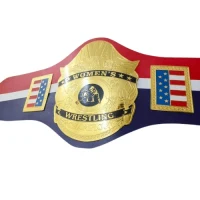 AWA Women’s World Heavyweight Championship Belt Replica – Dual-Tone Design Gold Plated