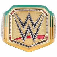 WWE Crown Jewel 2025 Perth Title Belt Gold Plated