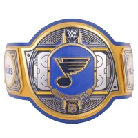 St. Louis Blues NHL Championship Belt Replica Gold Plated