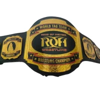 ROH World Tag Team Championship Replica Belt Gold Plated