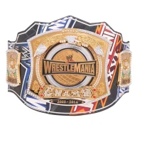 WrestleMania 40 Spinner Championship Replica Belt Gold Plated