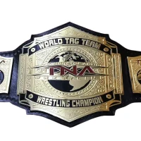 TNA World Tag Team Championship Replica Belt – Classic Gold Plate Edition Gold Plated