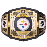 Pittsburgh Steelers NFL Championship Belt – Zinc Plates & Cowhide Leather Gold Plated