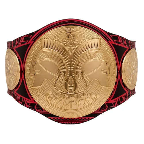 WWE The Usos 622-Day Record Inspired Championship-Style Belt Gold Plated