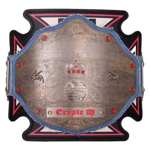Triple H 30 Years Evolution Championship Replica Belt Gold Plated