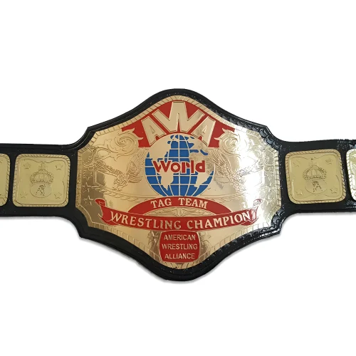 AWA World Tag Team Championship Belt | WWE Replica Belts Gold Plated