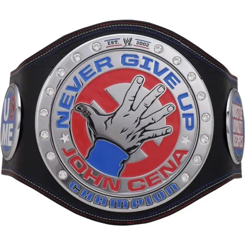 WWE John Cena Legacy Inspired Championship Gold Plated