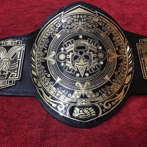 Lucha Underground Championship Belt Replica – Stacked & Zinc Editions Gold Plated