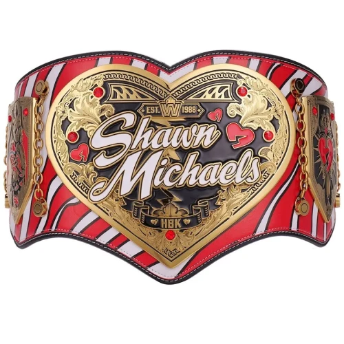 WWE Shawn Michaels Legacy Championship Style Belt Gold Plated
