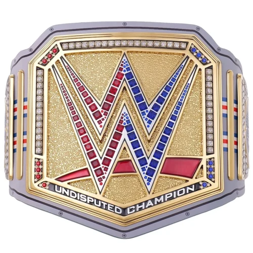 SummerSlam 2025 Undisputed WWE Championship Replica Title Belt Gold Plated