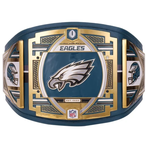 Philadelphia Eagles NFL Legacy Championship Belt Gold Plated