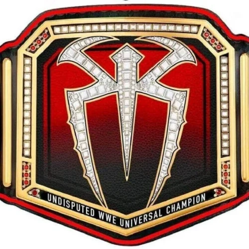 Roman Reigns Championship Replica Title Belt Gold Plated