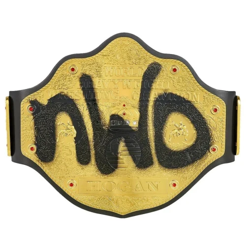 Hulk Hogan NWO Signature Series Championship Replica Belt Gold Plated