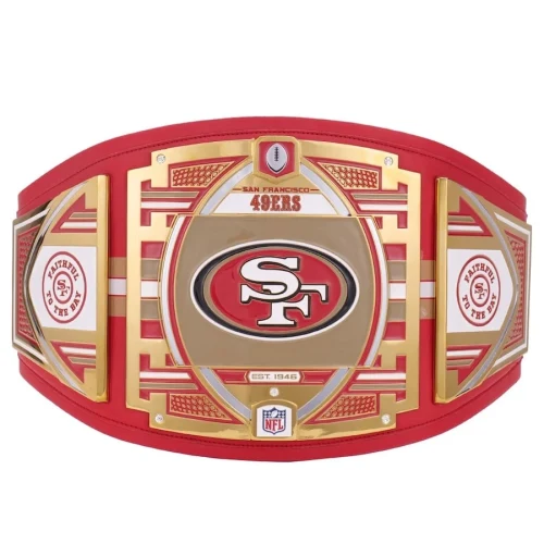 San Francisco 49ers NFL Legacy Championship Belt Gold Plated