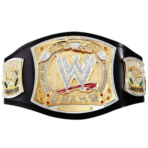 WWE World Heavyweight Champion Spinner Belt Replica Gold Plated