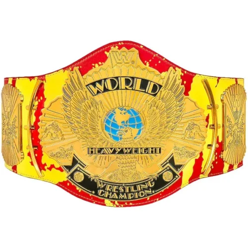 Hulkamania Inspired Championship-Style Gold Plated