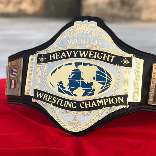 WWF Hulk Hogan 1986 World Heavyweight Championship Replica Belt – Brass Edition Gold Plated