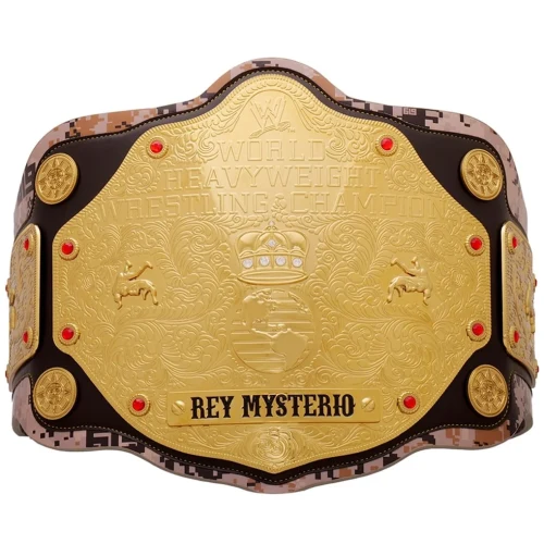 Rey Mysterio 619 San Diego Signature Series Belt Gold Plated