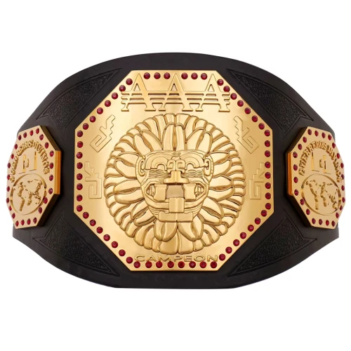 AAA Mega Champion Replica Title Belt Gold Plated