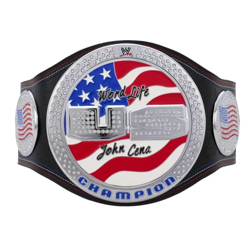 John Cena Spinner United States Championship Replica Belt Gold Plated