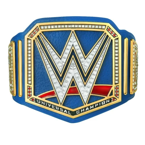 Universal Championship-Inspired Wrestling Belt Gold Plated