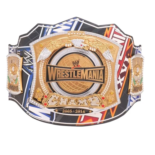 WrestleMania 40 Spinner Championship Replica Belt Gold Plated