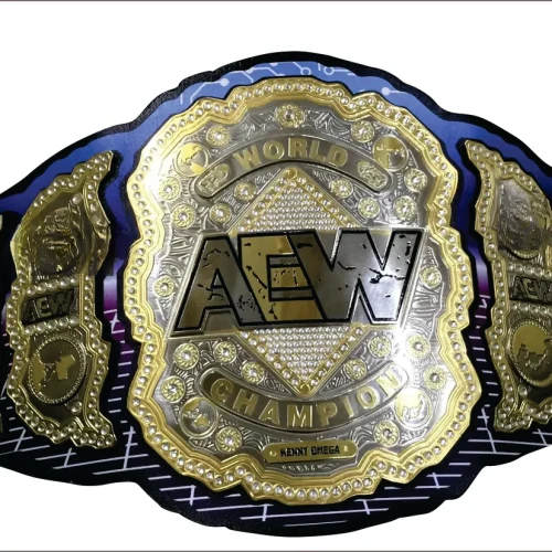 Kenny Omega AEW World Heavyweight Championship Belt Replica Gold Plated