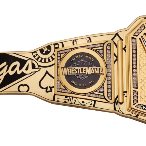 John Cena Farewell Tour 2025 San Diego Spinner Championship Belt Replica Gold Plated