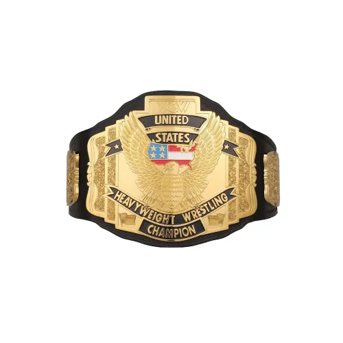 United States Championship Replica Belt Gold Plated