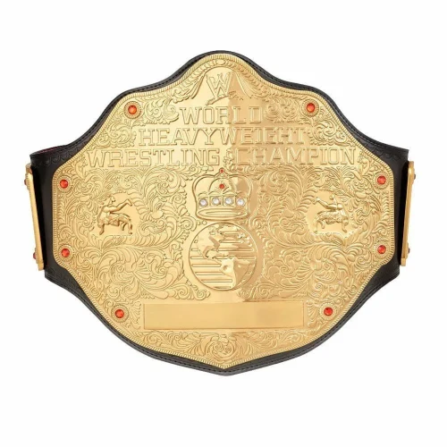 WWE World Heavyweight Championship Classic Big Gold Replica Belt Gold Plated