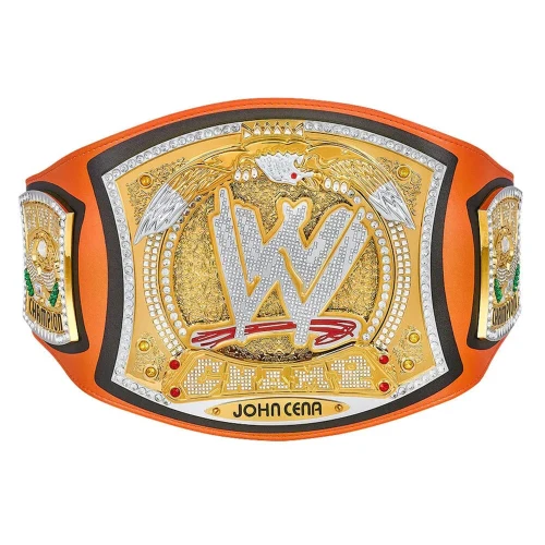 John Cena Spinner Heavyweight Championship Wrestling Replica Title Gold Plated